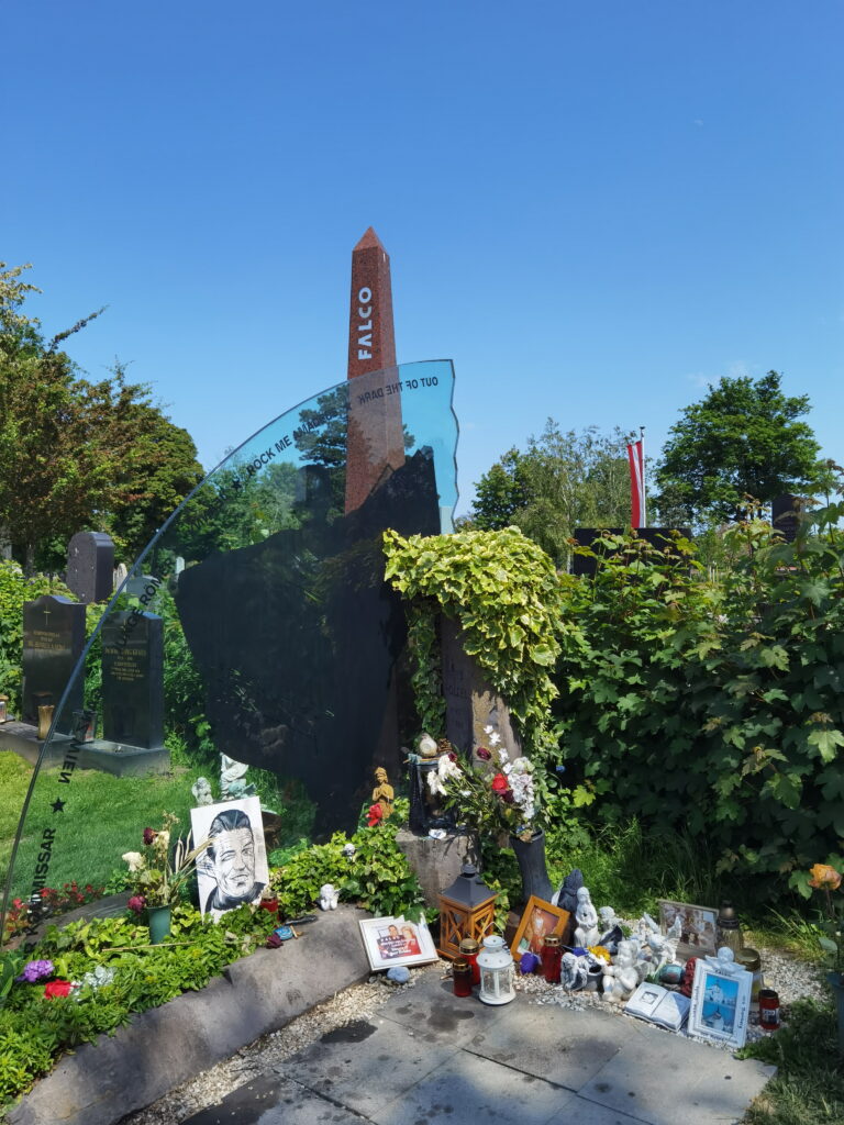 Falcos Grab auf dem Zentralfriedhof Wien